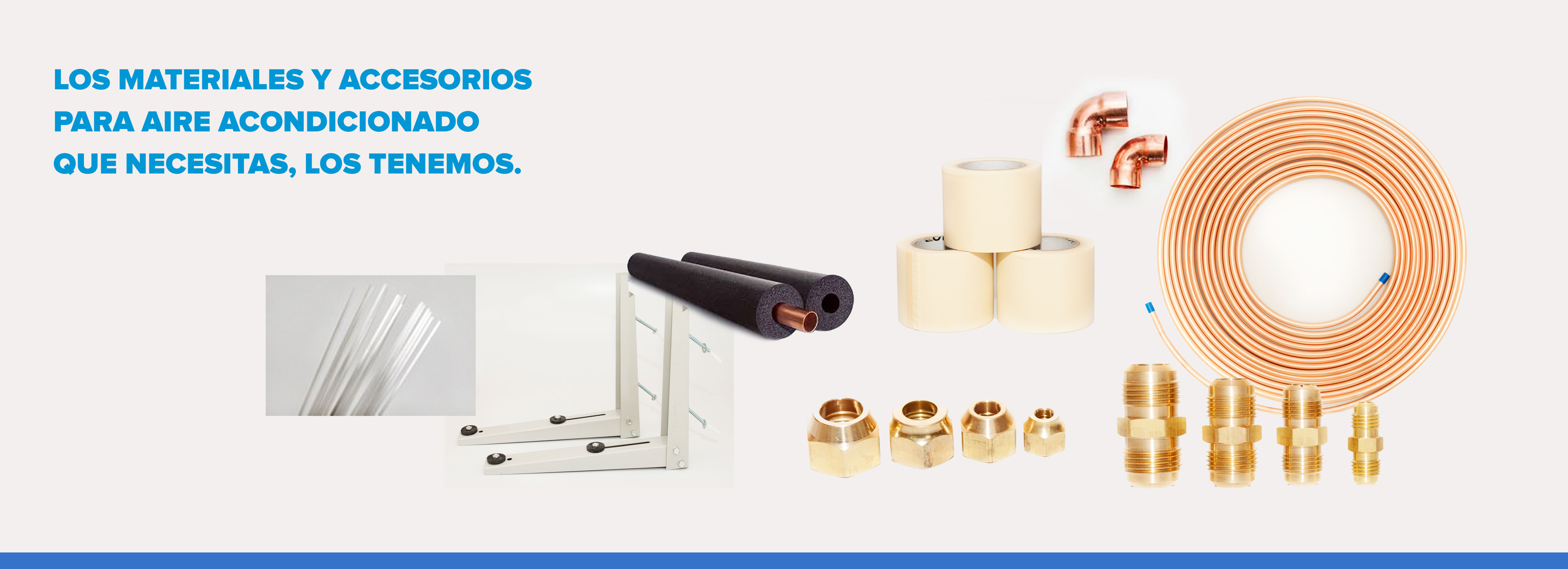 materiales y accesorios para aire acondicionado